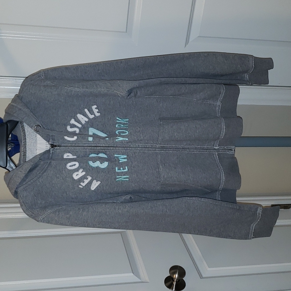 Aéropostale 87 New York Girl's Hooded‎ Sweatshirt
